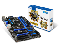 MSI B85-G43 (B85 2xPCI-E DDR3) - 150919 - zdjęcie 1